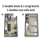 Bijou Suites Cyan