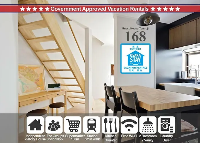 Vacation House Tennoji 168, Osaka