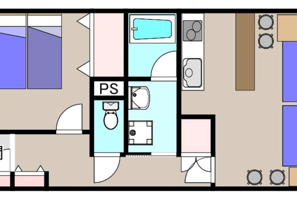 Apartment Plustom Stay-shimanouchi- *