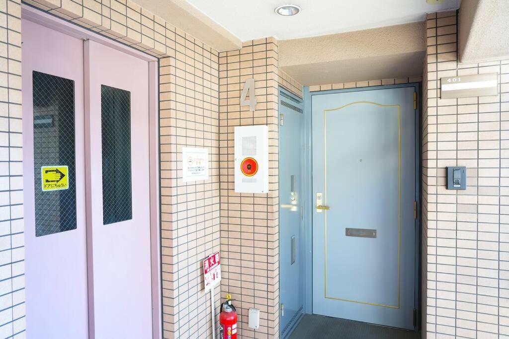 Apartment B401/大阪人气景点黑门市场步行6分钟，日本桥、难波、心斋桥、道顿堀步行可达 *