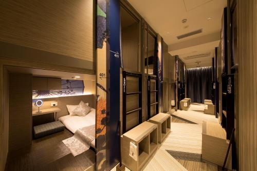 Cargo Shinsaibashi Capsule hotel Osaka