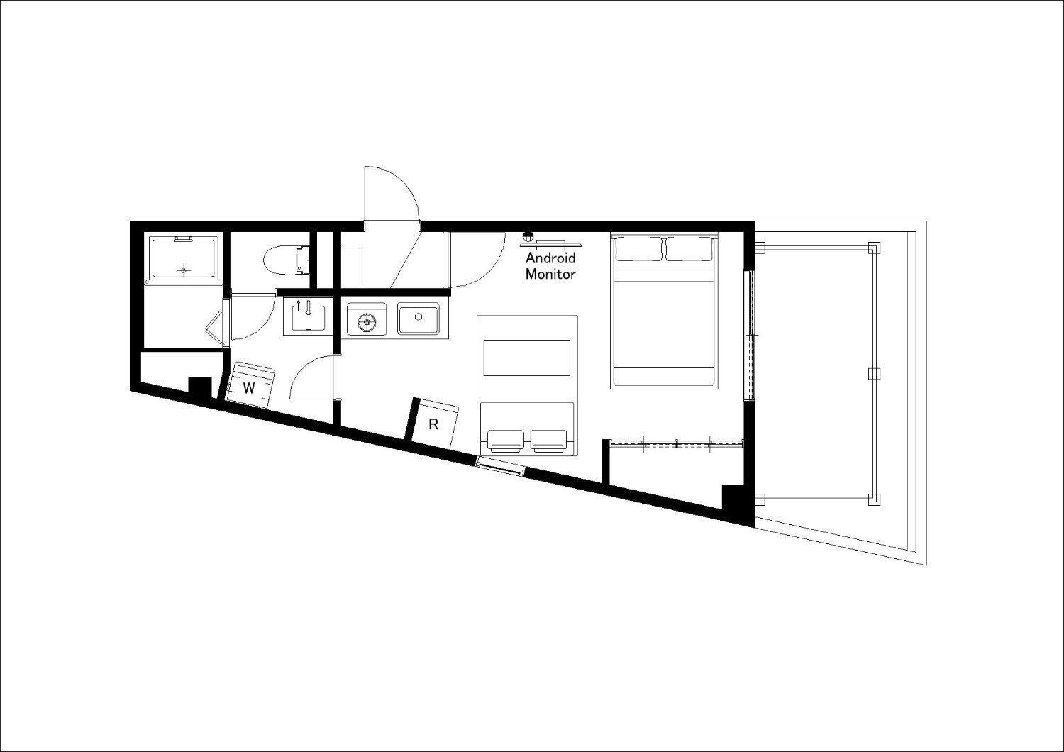Rufura Fukushima Apartamento Osaka