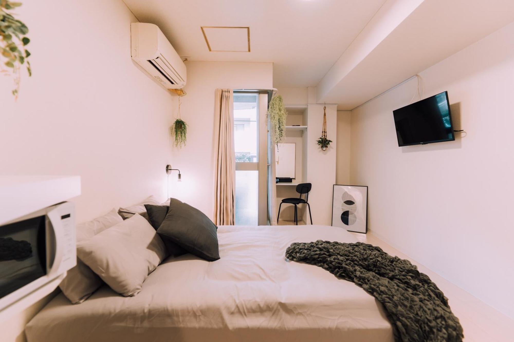 Minimalist Loft Namba Compact Studio With A 24-hour Gym Ma303 Apartment *