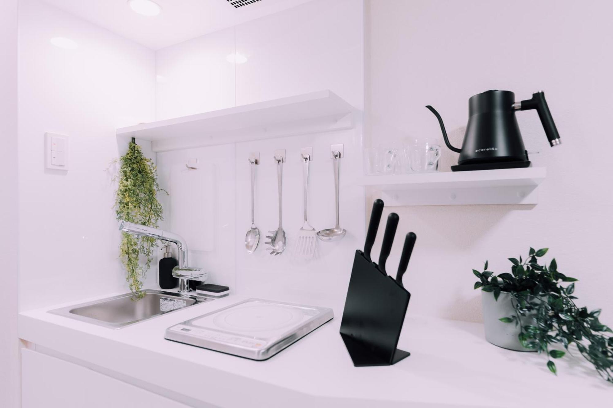 Minimalist Loft Namba Compact Studio With A 24-hour Gym Ma303 Osaka