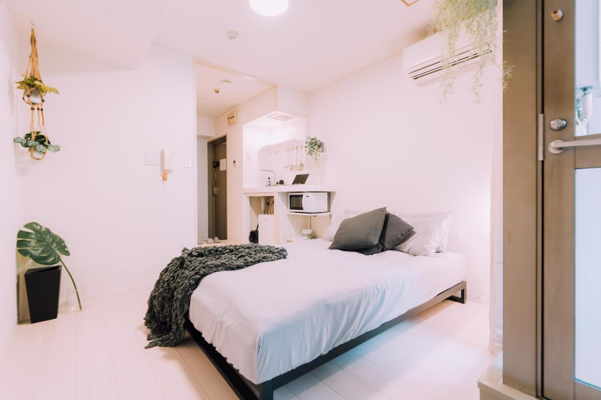 Minimalist Loft Namba Compact Studio With A 24-hour Gym Ma303 Apartment