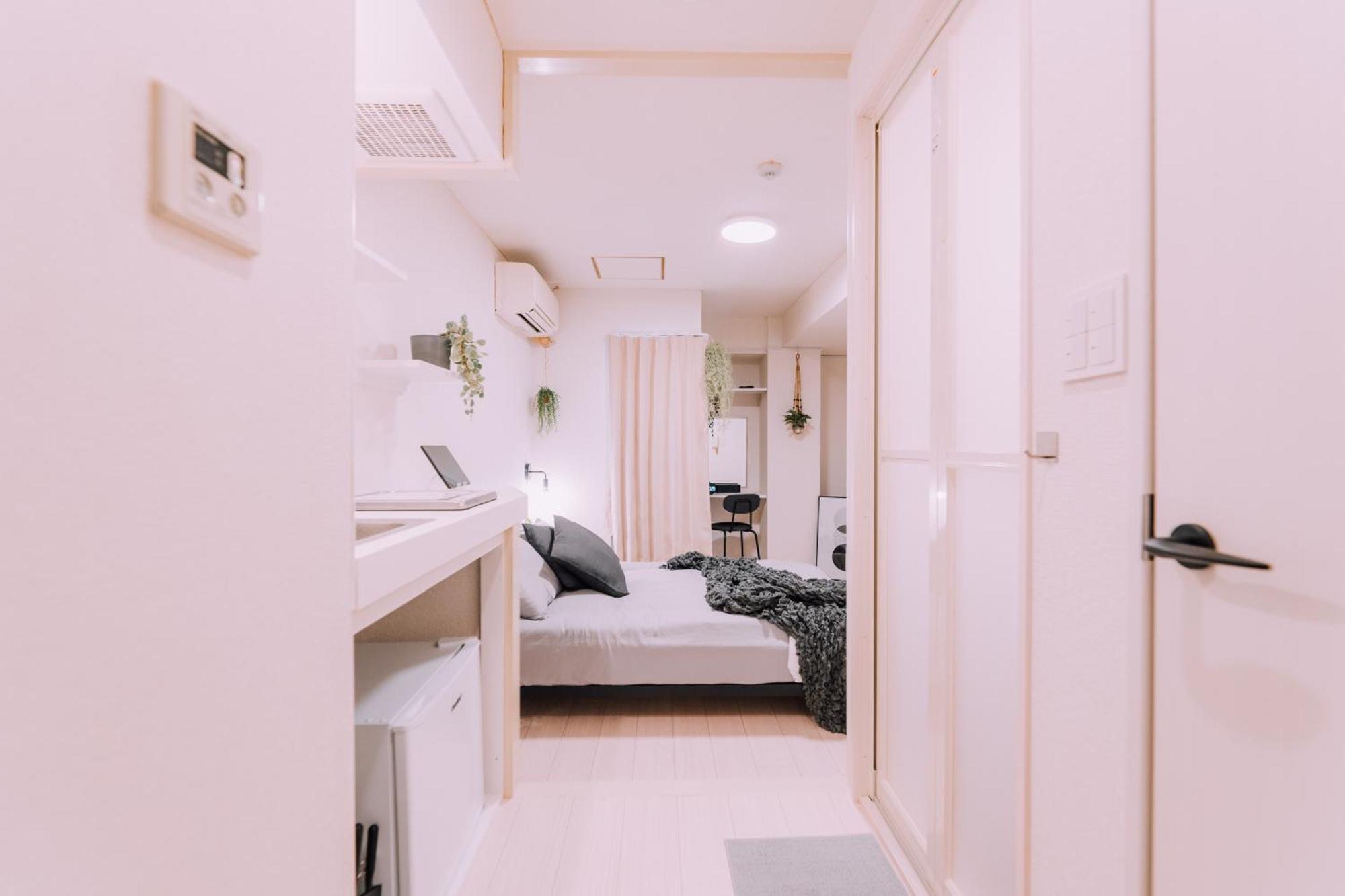 Apartment Minimalist Loft Namba Compact Studio With A 24-hour Gym Ma303 Osaka