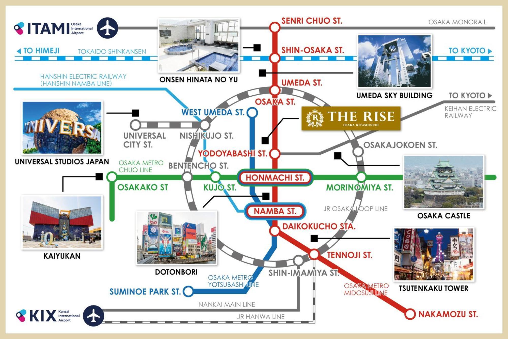 The Rise Kitashinchi 3* Osaka