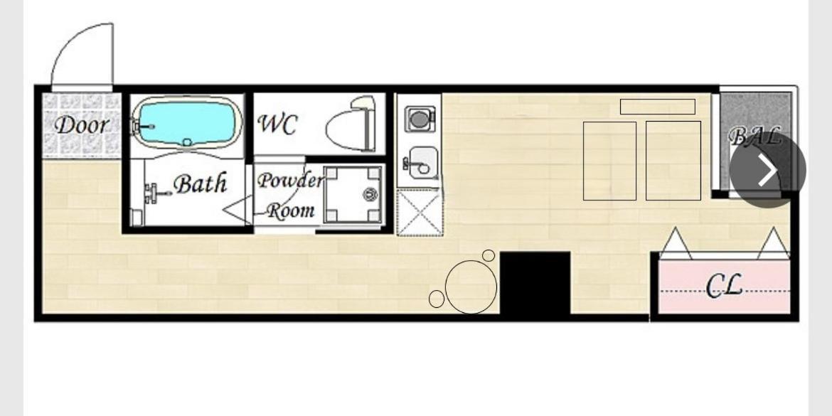 402호 시텐노지역앞 츠텐카쿠 아베노 하루카스 스파월드 난바근접 Guest house *