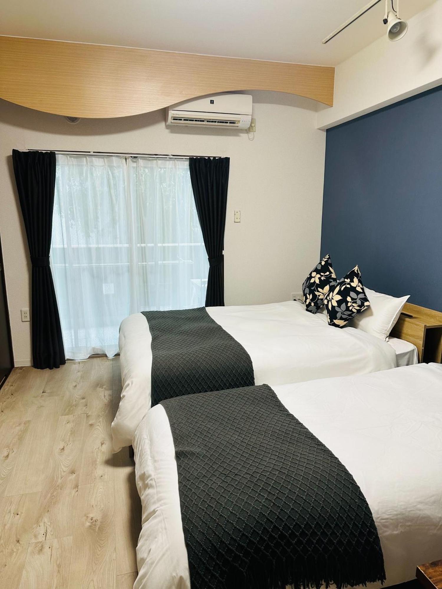グリコ心斎橋道頓堀黒門市場10分wifiホットプレート完備ｖ Apartment *
