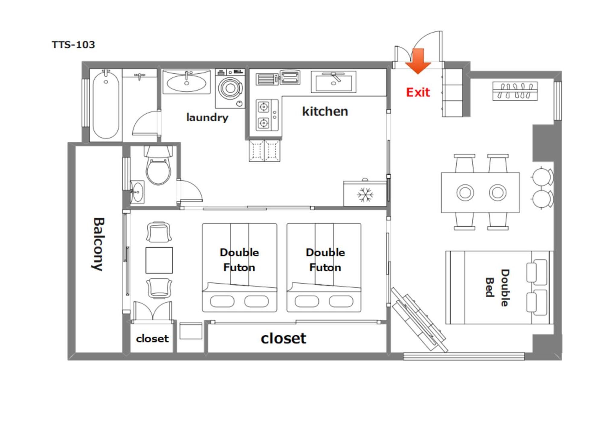 Apartment 豊月荘 Toyotsuki Osaka