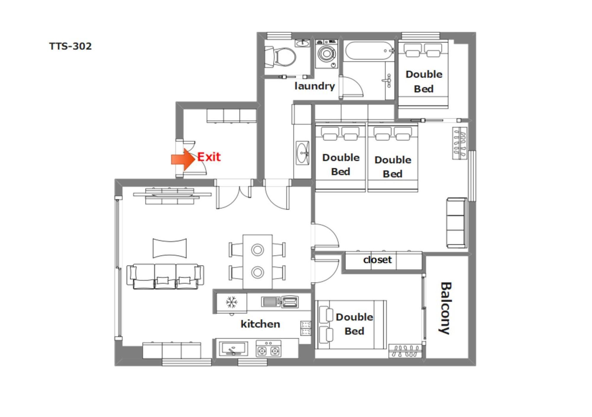 Apartment 豊月荘 Toyotsuki *