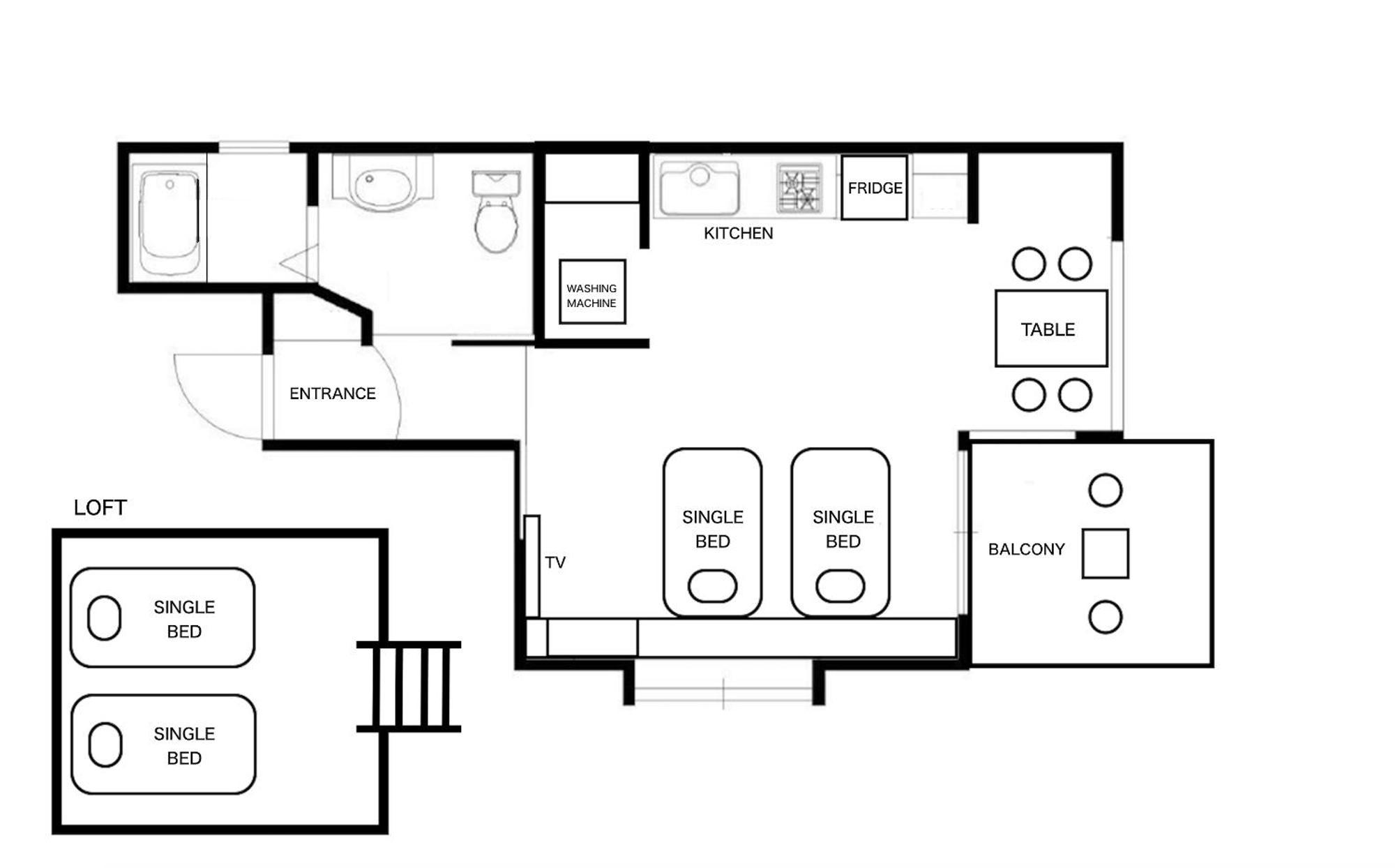 Elle Nippombashi Apartment