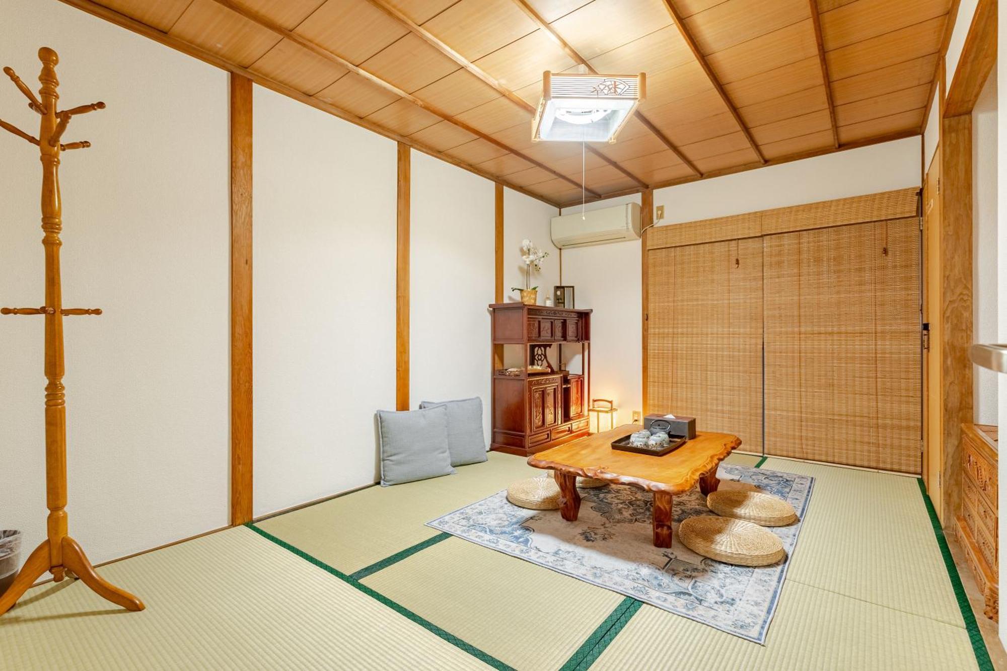 心斋桥7分钟难波1站路meenohome幸せ独享整幢房屋机场直达亲子民宿 Villa *