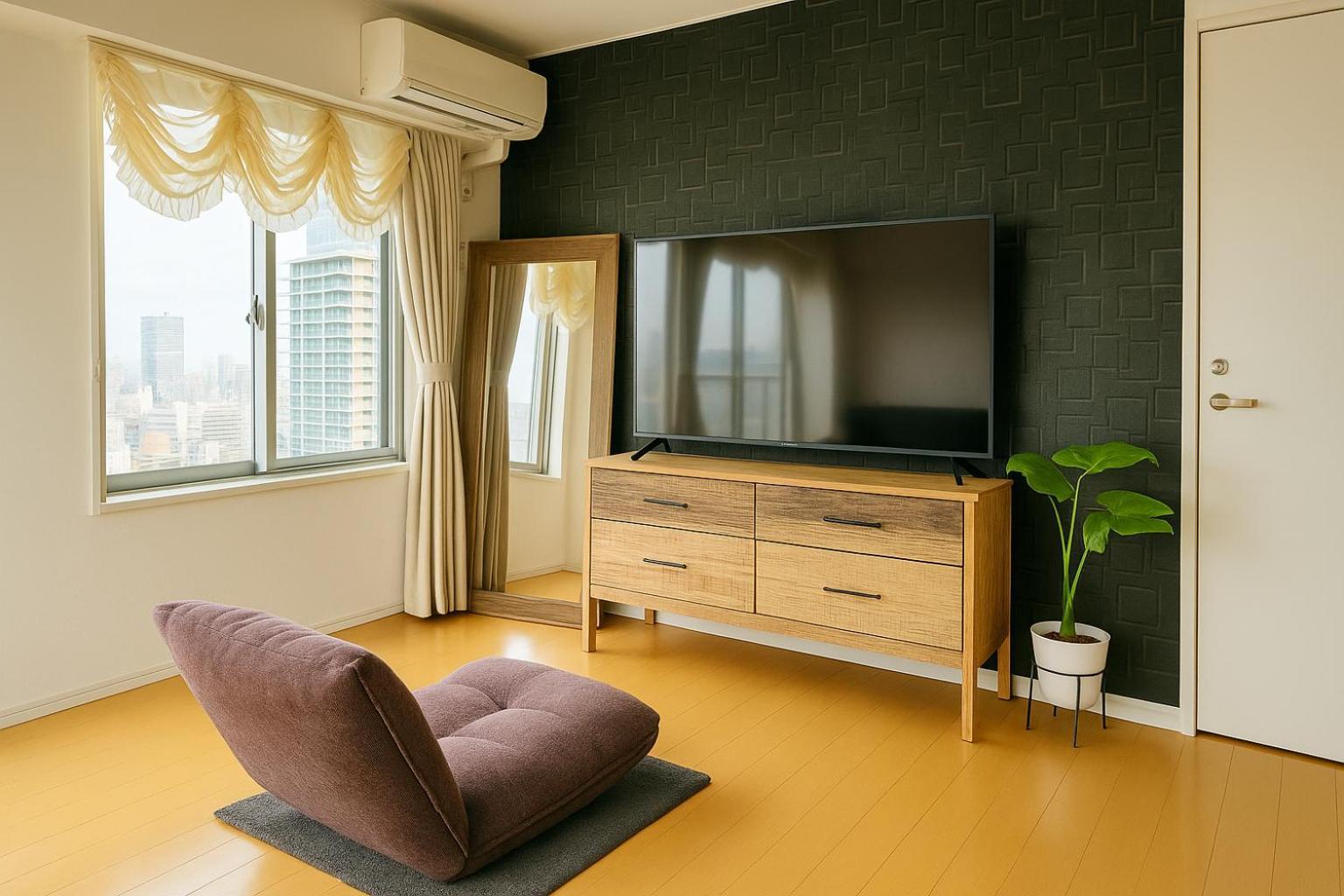 Apartment Luxury 3 Bedroom Namba Skyscraper - 400 Ft High & 300 Sq Ft Wrap Around Balcony - 112 Sq Meters - 1,200 Sq Ft - Parking - 180 Degrees Views - 2024 Toyota Voxy Be Packaged With Osaka