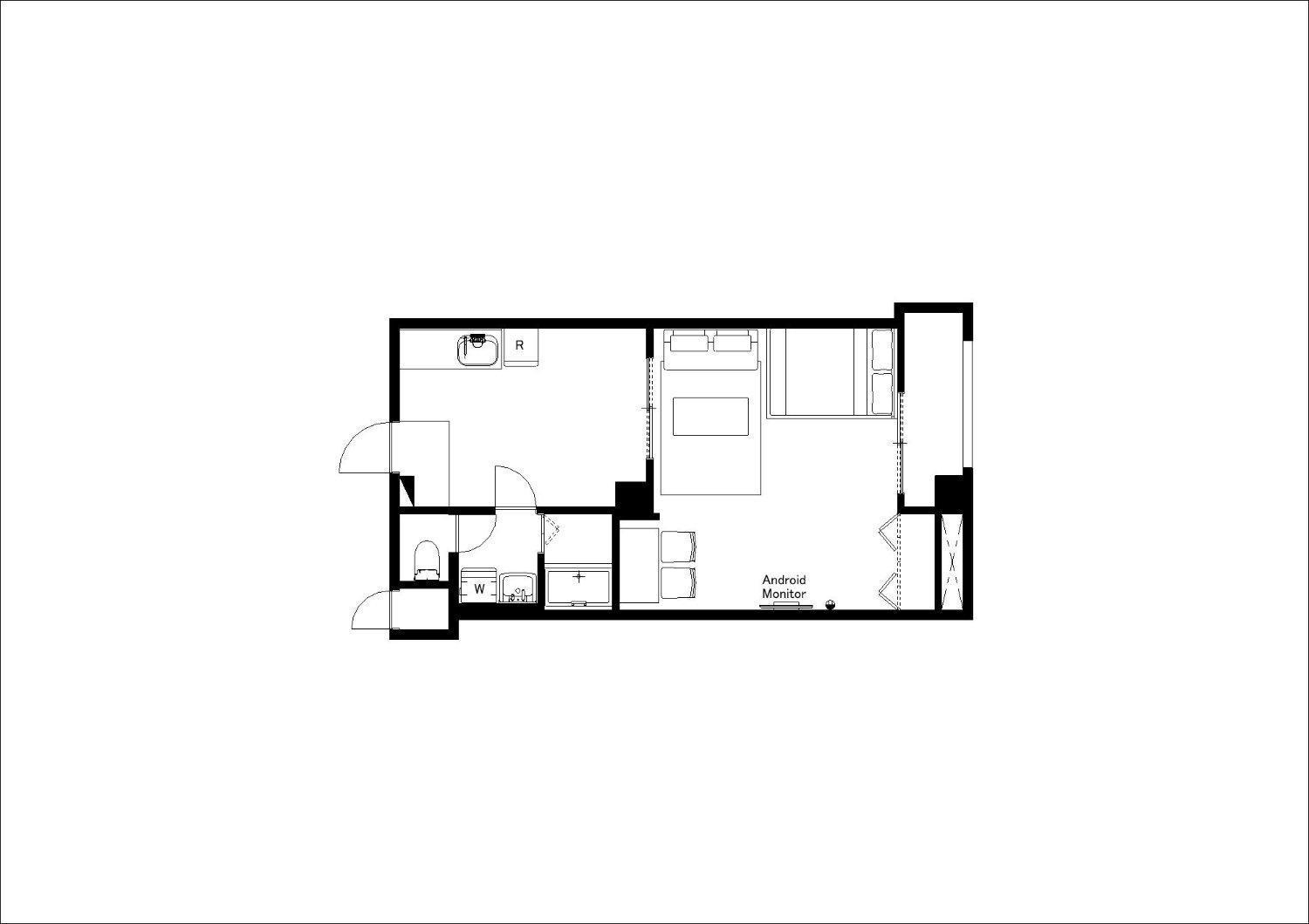 Apartment House Sinkan Osaka