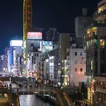 道頓堀民泊31＆Mini浮世絵美術館、道頓堀心斎橋真ん中、家族旅行、Family Trip Osaka