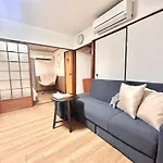 天下茶屋駅5分、専用庭付き平屋—Kik Iハウス