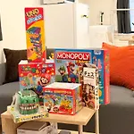 White Color New Design 5Ppl Funny Play House 2Ldk