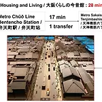 15 Min To Shinsekai&Tsutenkaku&Harukas&Umeda&Osaka,25Min To Shinsaibashi&Dotonbori, 50Min To Kyoto&Nara&Kobe