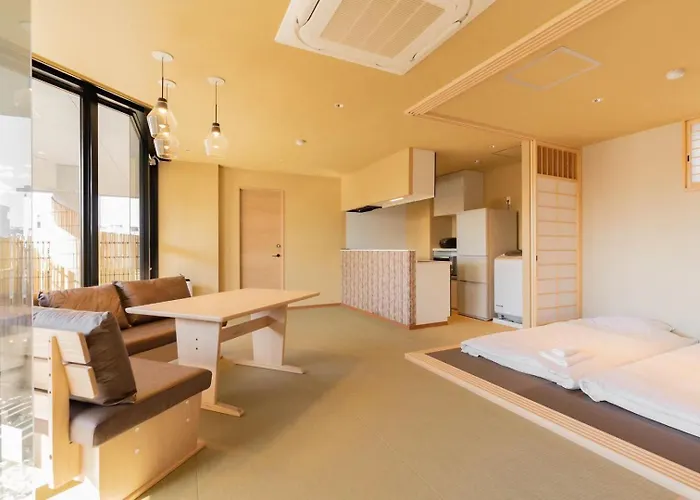 東瀛stays 6階 ゆったり庭付きワンフロア部屋