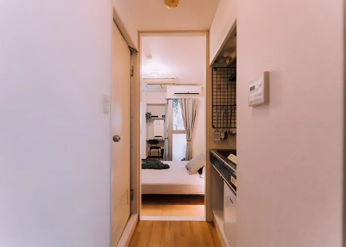 Minimalist Loft Namba Compact Studio With A 24-Hour Gym Ma402