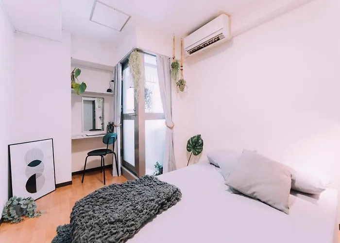 Minimalist Loft Namba Compact Studio With A 24-Hour Gym Ma205