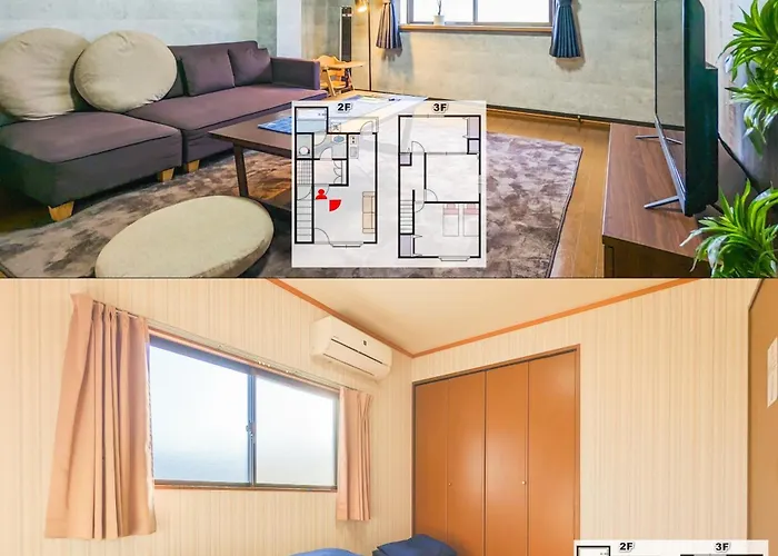 76 Sq Meter, 3 Bedrooms & Livingroom With Famicon, Doumotengachaya Dt02