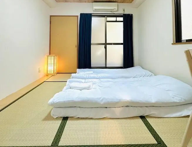 202号室花园町萩之茶屋駅2分和室2名専用バスルームアクセス抜群