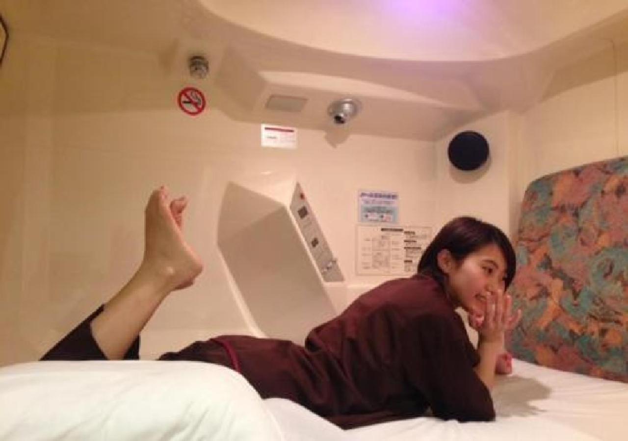 Capsule&spa Grand Sauna Shinsaibashi Capsule hotel
