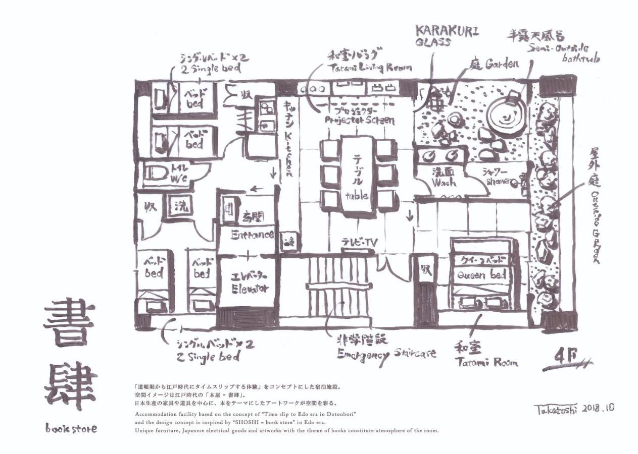 Dotonbori No Yado Konjakuso - Vacation 26584v Apartment *
