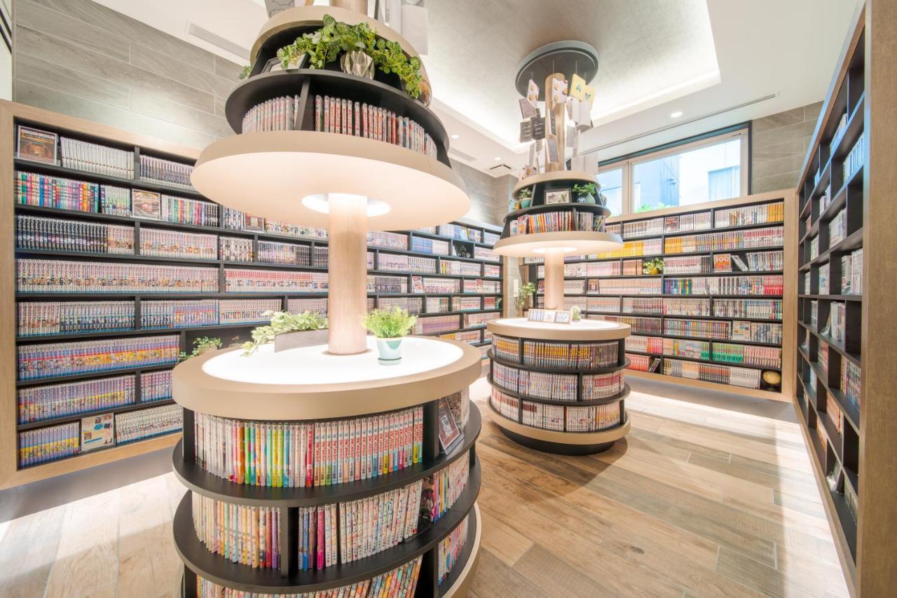 Quintessa Shinsaibashi Comic & Books Hotel Osaka