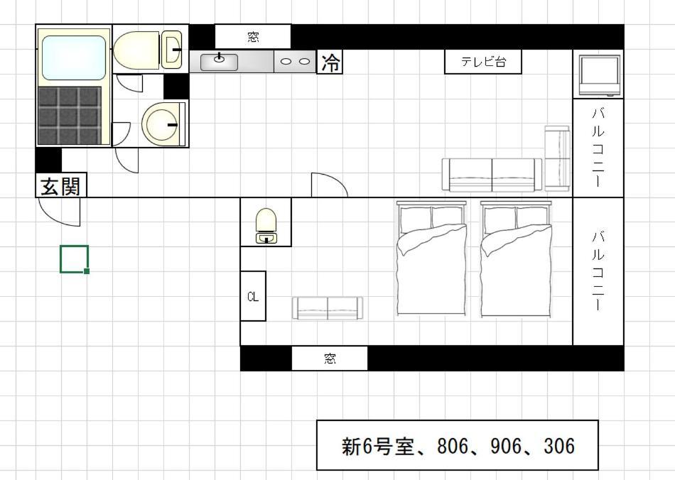 Apartamento Liberty Palace Apartment1 Osaka