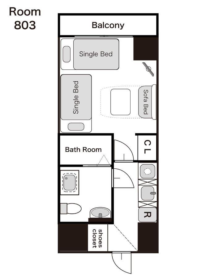Apartment Pra・dio Tenma Serenite 803 Osaka