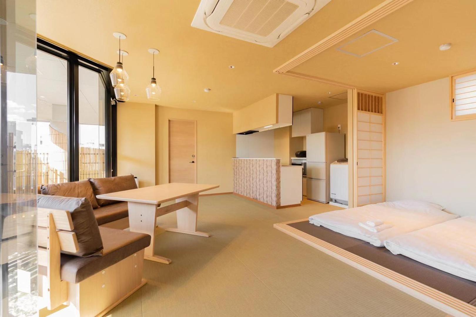 Apartment 東瀛stays 6階 ゆったり庭付きワンフロア部屋