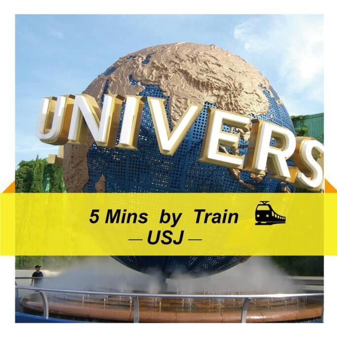 Holiday home 58㎡, Max8》5mins To Usj!good Access To Downtown! *