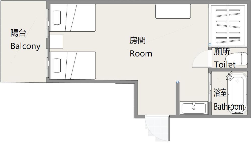 合綠の宿 205 Osaka