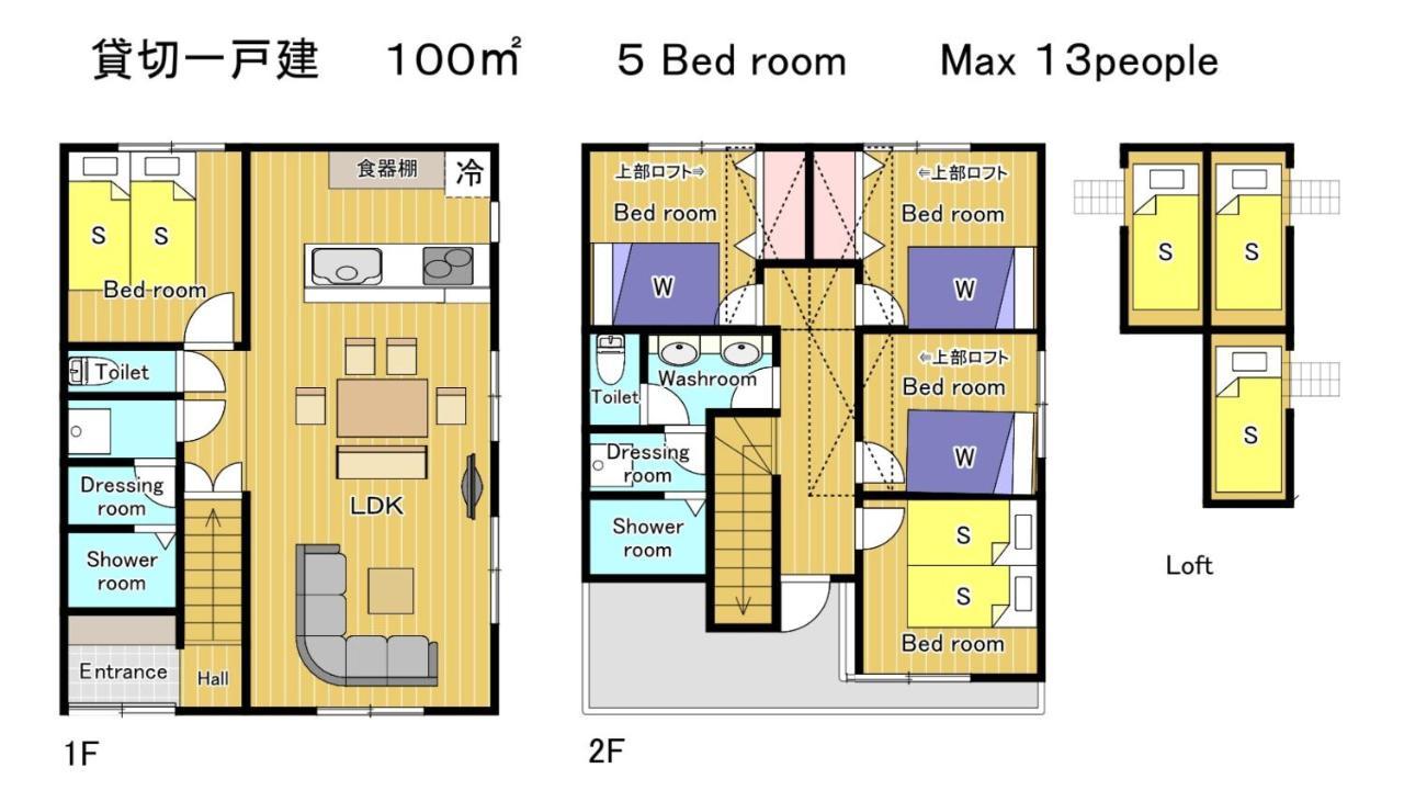 Nao's House Usj 3 New Open 一軒家貸切 Holiday home Osaka