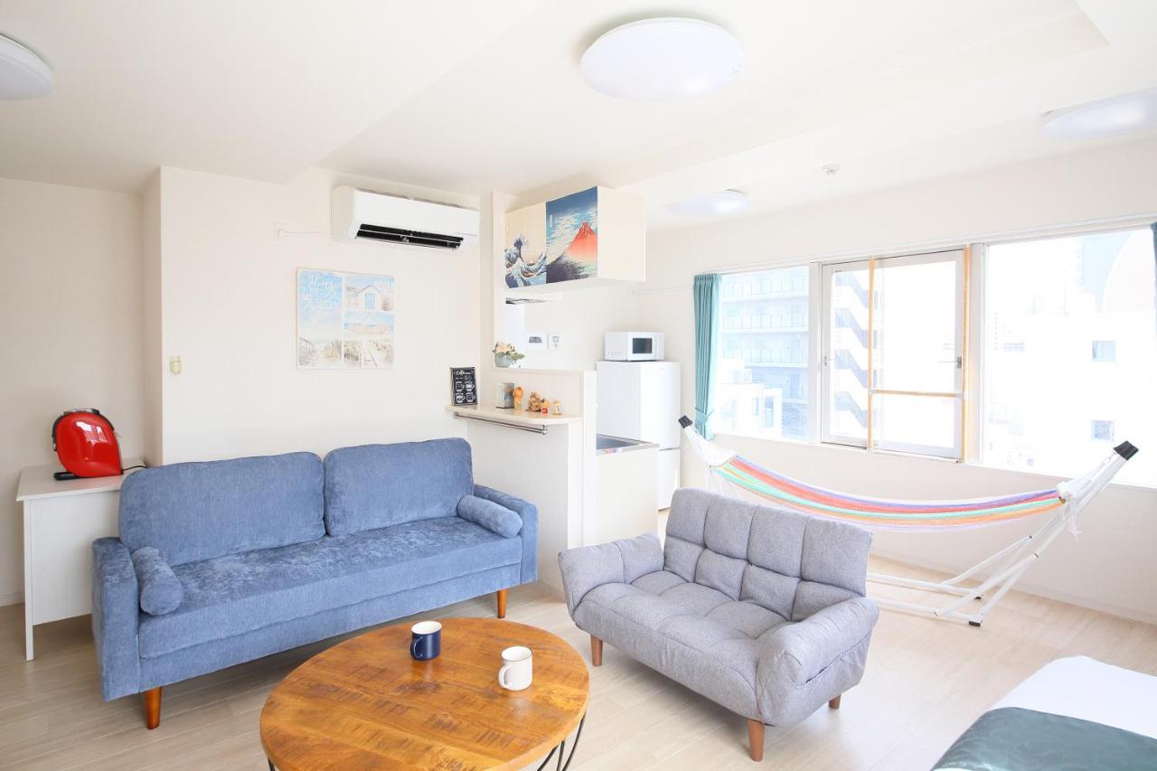 大阪ハウス701 Near Namba And Kuromon Market And Den Den Town & Direct To Kix Apartment *