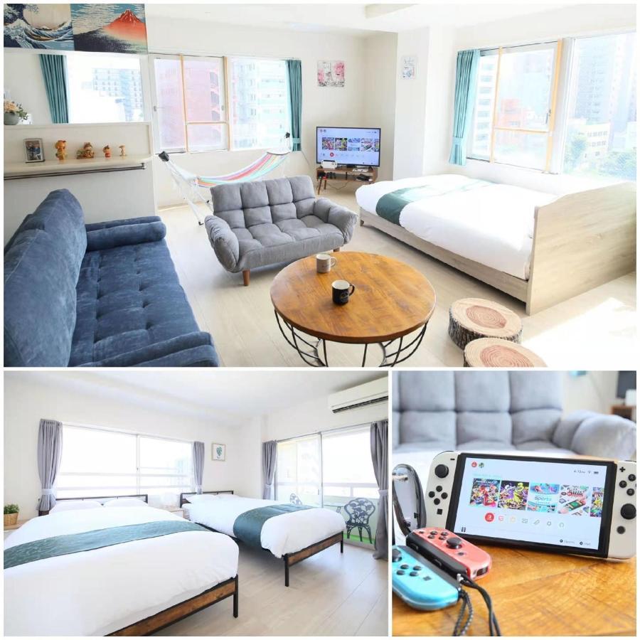 大阪ハウス701 Near Namba And Kuromon Market And Den Den Town & Direct To Kix Apartment Osaka
