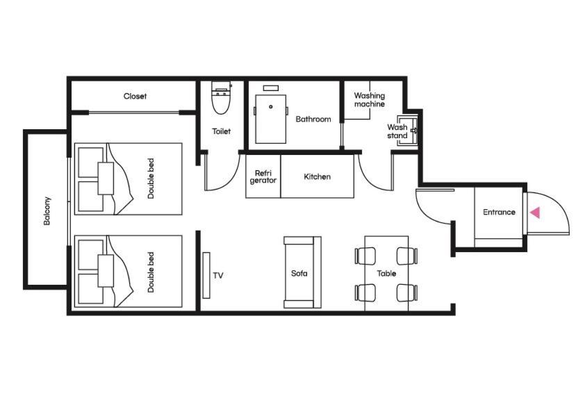 Apartment 今宮駅徒歩2分大国町駅5分 難波道頓堀も徒歩圏内402 ホテルリネン使用 Osaka