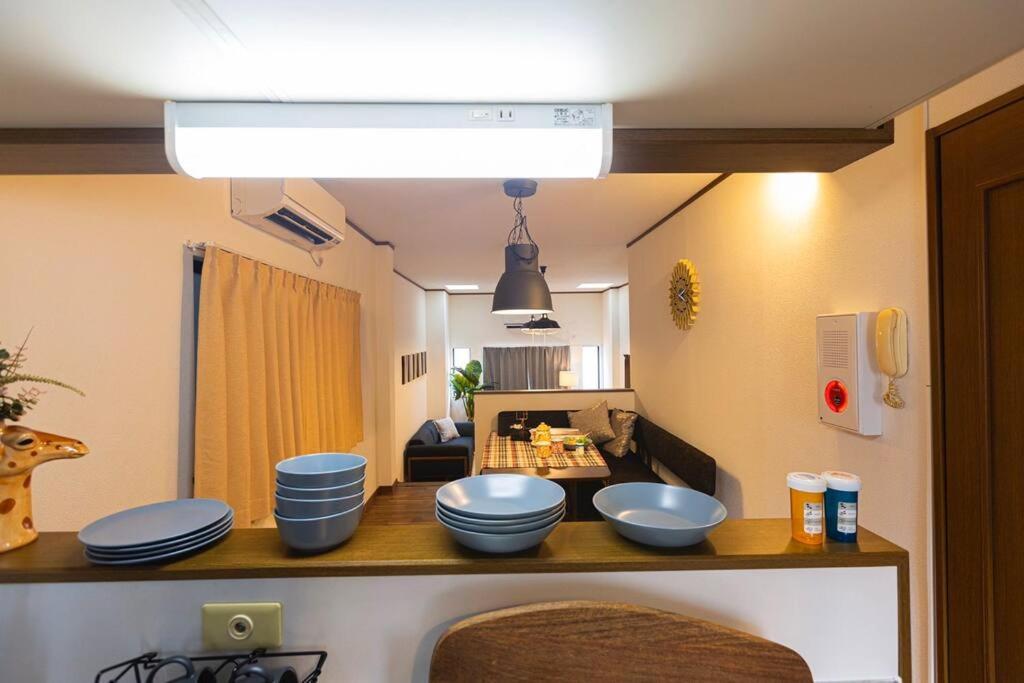 静かな住宅街の4ベッドルームステイ