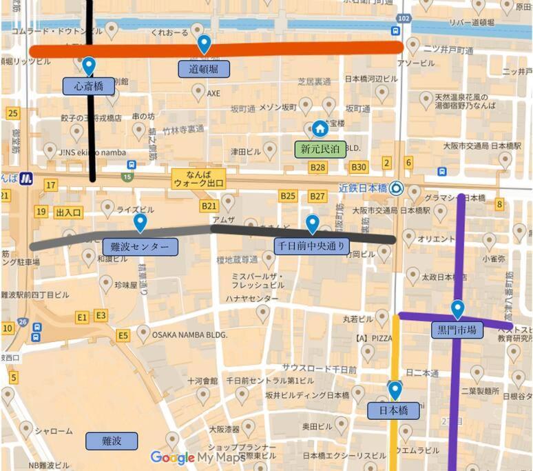 Apartment ①dotonbori 2min,shinsaibashi 5min-ground Floor *