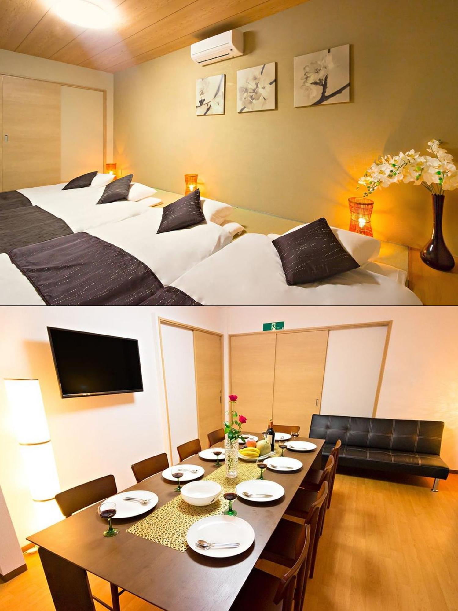 Apartment 96 Sqmeter, 2 Bedrooms & 2 Bathrooms , 4 Min To Subway, Barrierfree! Fukujutei Im101 Osaka