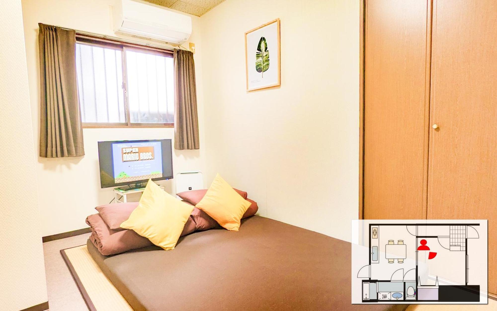 Apartment 1 Tatami Bedroom With Famicon&dining Kitchen, Doumotengachaya Dt01 *