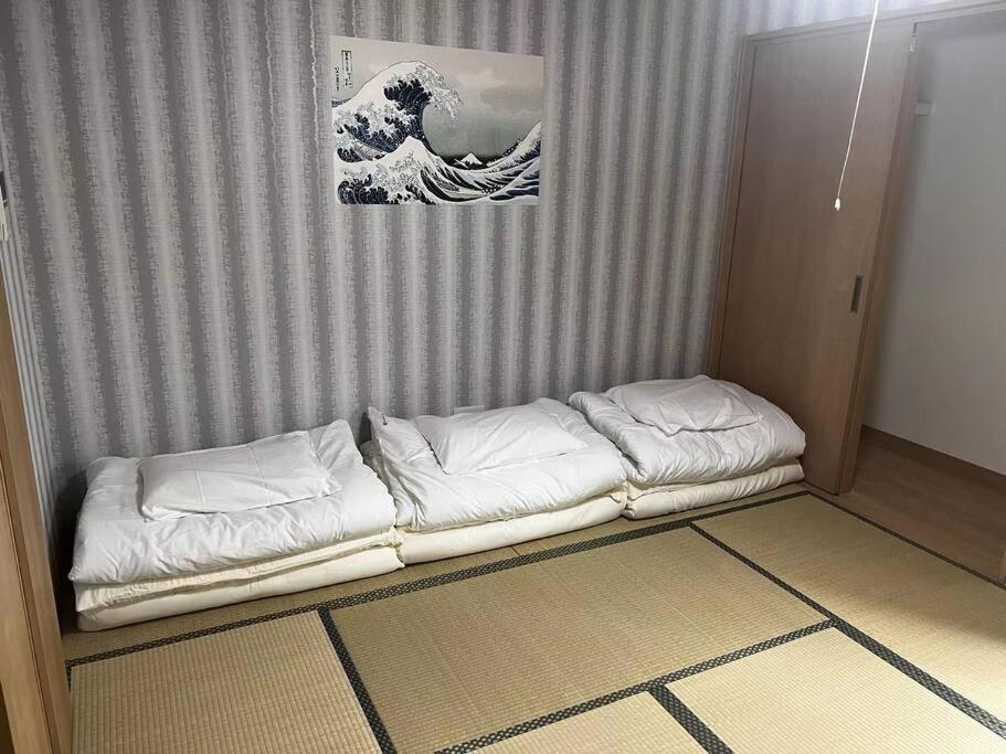 Apartment 全新上线花跡民宿4号馆201，关西机场直达萩之茶屋出站1分钟！难波心斋桥4分钟车程！