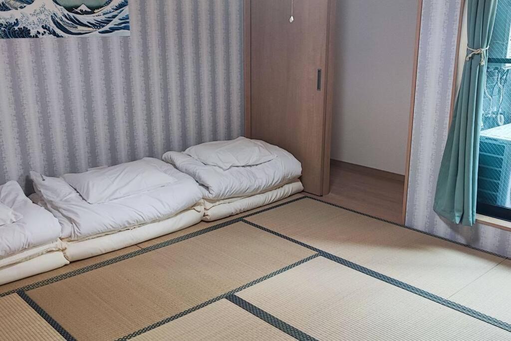 Apartment 全新上线花跡民宿4号馆201，关西机场直达萩之茶屋出站1分钟！难波心斋桥4分钟车程！