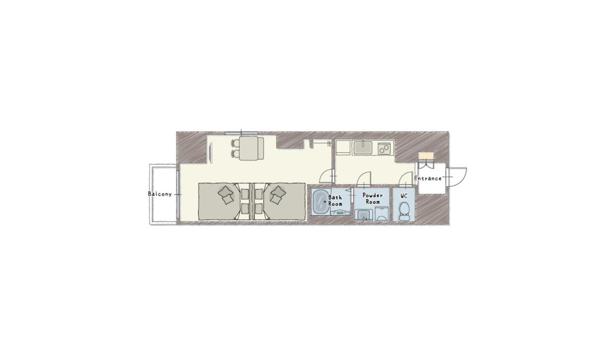 Abitare Namba West Apartment *