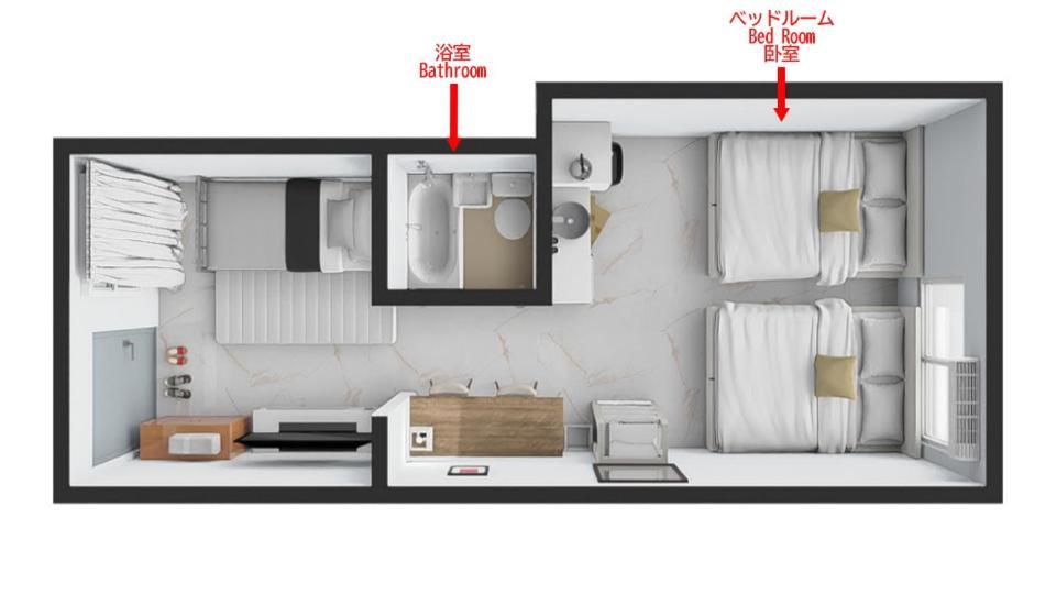 Honmachi Station 1min Shinsaibashi 3min 4beds Im1 Apartment *