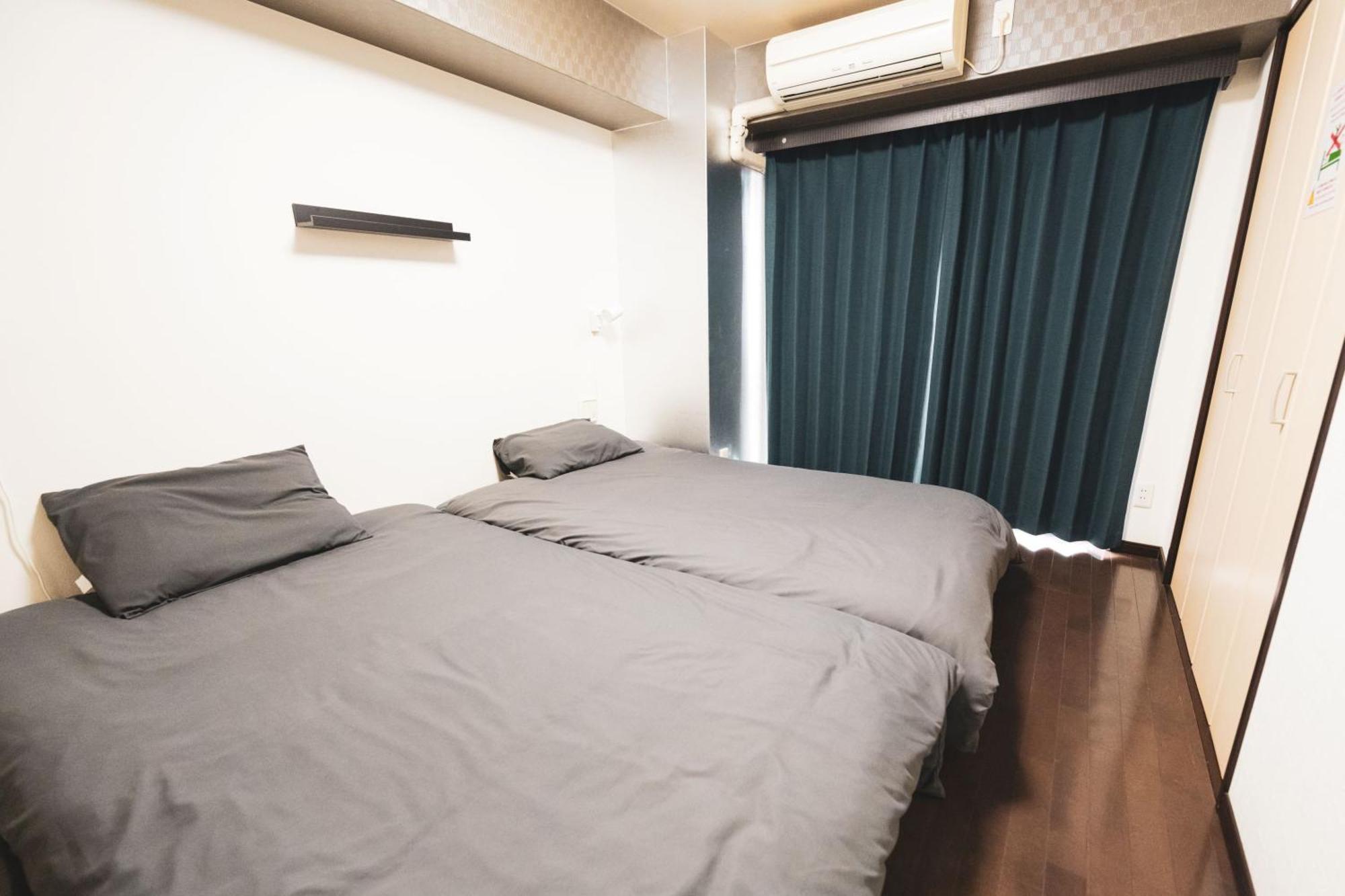 メルシアター鈍色の風: デザイナーズ心斎橋アパートメント Apartamento Osaka