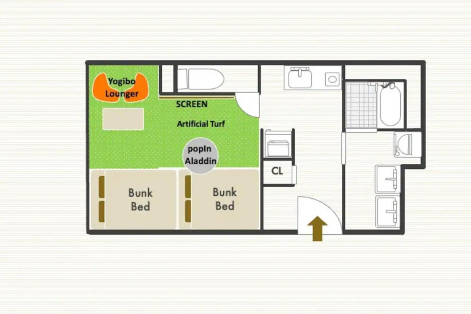& Go Shinsaibashi-kita Apartamento Osaka